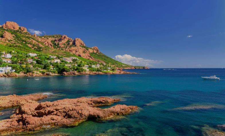 La Belle Vue-Charming Duplex Apartment With Sea View, 50 Meters From Beach And Private Parking Saint-Raphaël エクステリア 写真